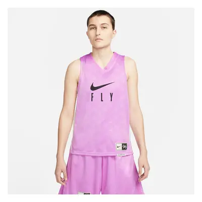 Nike Dri-FIT Standard Issue Wmns Basketball Jersey Rush Fuchsia - Damen - Jersey Nike - Violett 