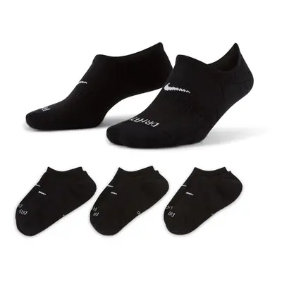 Nike Everyday Plus Cushioned Wmns Training Footie Socks 3-Pack Black - Damen - Socken Nike - Sch