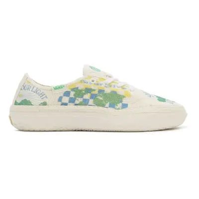 Vans Circle Vee Shoes Eco Theory - Damen - Turnschuhe Vans - Weiß - VN0A4BWLAS1