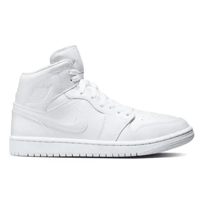 Air Jordan Mid "Triple White" Wmns - Damen - Turnschuhe Jordan - Weiß - DV0991-111