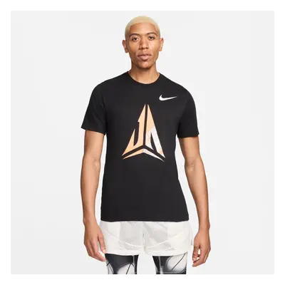 Nike Dri-FIT Ja Basketball Tee Black - Herren - Kurzärmeliges T-shirt Nike - Schwarz - FV8402-01