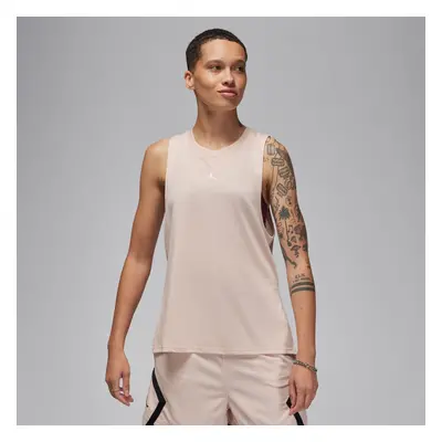 Jordan Sport Wmns Diamond Tank Top Particle Beige - Damen - Kurzärmeliges T-shirt Jordan - Braun