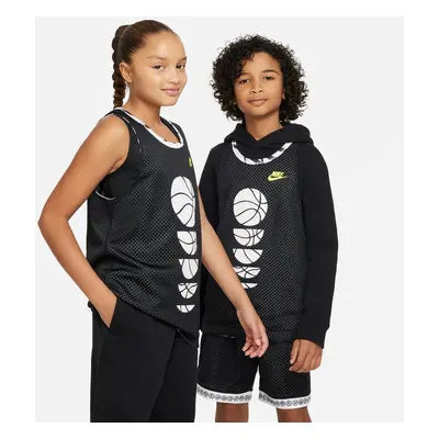 Nike Culture of Big Kids Reversible Basketball Jersey Black - Kinder - Jersey Nike - Schwarz - D