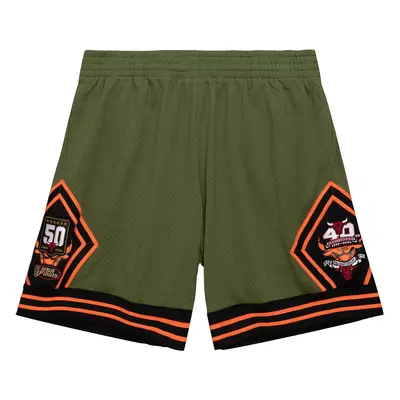 Mitchell & Ness Flight Chicago Bulls Swingman Shorts - Herren - Kurze Hose Mitchell & Ness - Grü