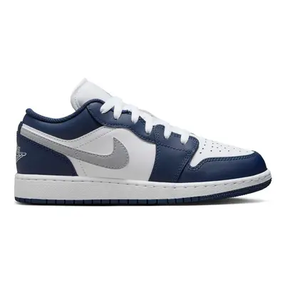 Air Jordan Low "Midnight Navy" (GS) - Kinder - Turnschuhe Jordan - Weiß