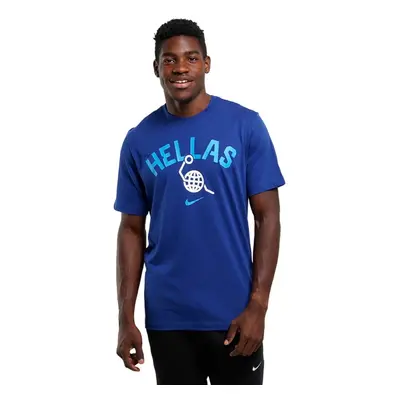 Nike Dri-FIT Greece Olympics Basketball Tee - Herren - Kurzärmeliges T-shirt Jordan - Blau - FQ3