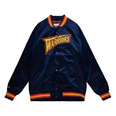 Mitchell & Ness NBA Golden State Warriors Lightweight Satin Jacket - Herren - Jacke Mitchell & N