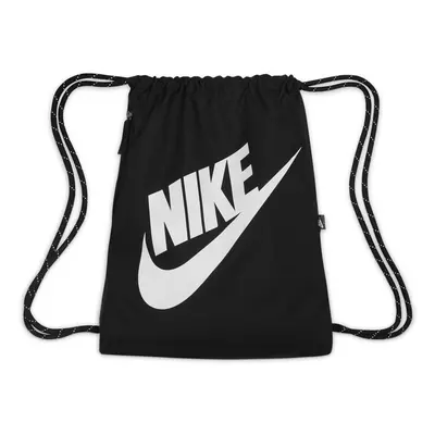 Nike Heritage Drawstring Bag - Unisex - Tasche Nike - Schwarz - DC4245-010