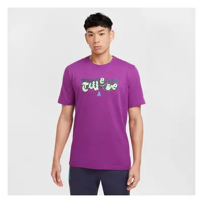 Nike Dri-FIT Ja Basketball Tee Bold Berry - Herren - Kurzärmeliges T-shirt Nike - Violett - HF61