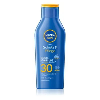 NIVEA SUN Protect & Moisture hydratisierende Sonnenmilch SPF