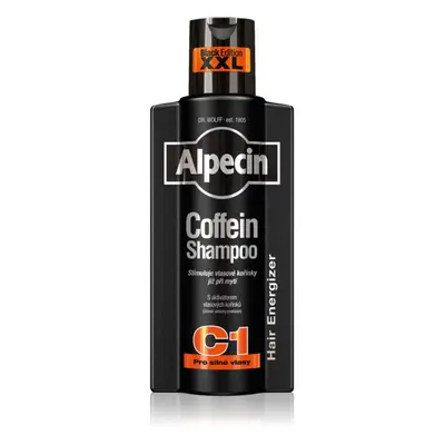 Alpecin Coffein Shampoo C1 Black Edition Koffein Shampoo für Männer für die Stimulierung des Haa