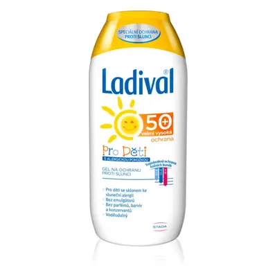 Ladival Kids schützende Gel-Creme zum Bräunen gegen Sonnenallergie SPF 50+