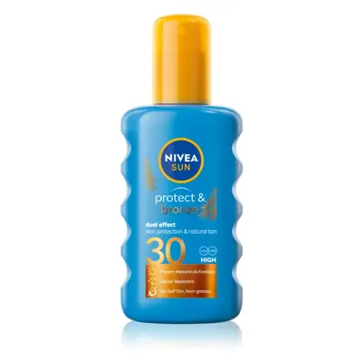 NIVEA SUN Protect & Bronze intensives Bräunungsspray SPF