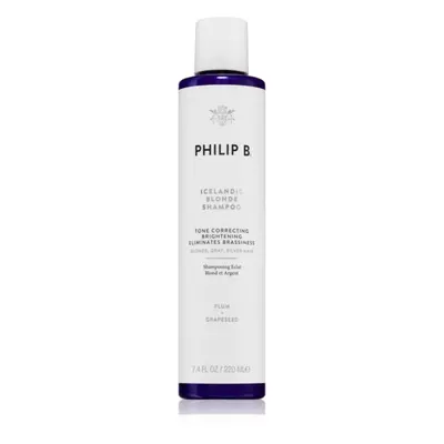 Philip B. Icelandic Blonde Shampoo für blonde und graue Haare