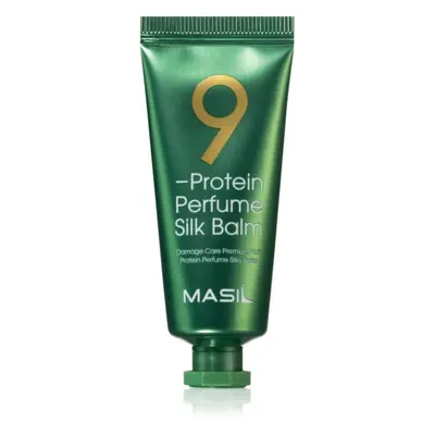 MASIL Protein Perfume Silk Balm spülfreie regenerierende Pflege für von Wärme überanstrengtes Ha