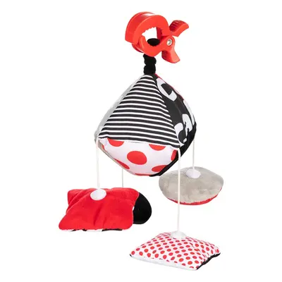 Canpol babies Sensory kontrastierendes Hängespielzeug mit Clip 0m+