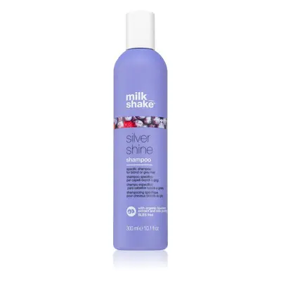 Milk Shake Silver Shine Shampoo für blonde Haare neutralisiert gelbe Verfärbungen