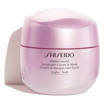 Shiseido White Lucent Overnight Cream & Mask feuchtigkeitsspendende Maske und Creme für die Nach