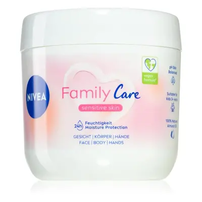 Nivea Family Care leichte feuchtigkeitsspendende Creme für Gesicht, Hände und Körper