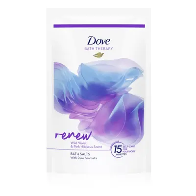 Dove Bath Therapy Renew Badesalz Wild Violet & Pink Hibiscus