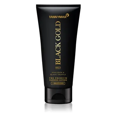 Tannymaxx Black Gold 999,9 Solarium-Sonnencreme mit Bronzer für intensive Bräunung