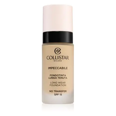 Collistar Impeccabile Long Wear Foundation langanhaltende Make-up Foundation SPF 2G Golden Beige