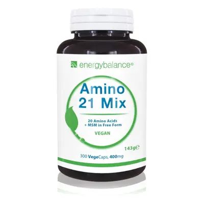 EnergyBalance Amino 21mix free form Kapseln mit Aminosäuren