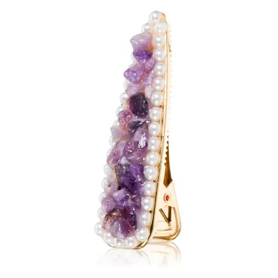 Crystallove Amethyst Hair Clip Haarspange