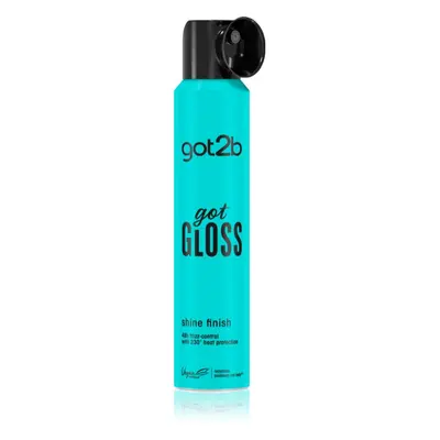 got2b got Gloss Shine Finish Hitzeschutz-Spray für das Haar für glänzendes und geschmeidiges Haa