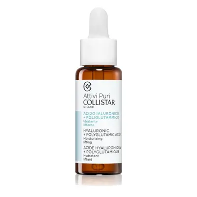 Collistar Attivi Puri Hyaluronic + Polyglutamic Acid Serum lifting Gesichtsserum mit Hyaluronsäu