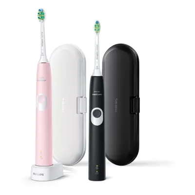 Philips Sonicare HX6800/35 elektrische Schallzahnbürste, Bodys Black and Pink