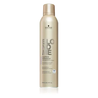 Schwarzkopf Professional Blondme Blonde Wonders Trockenshampoo-Schaum für blondes und meliertes 