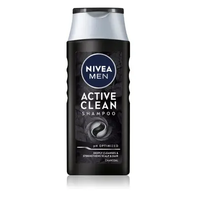 Nivea Men Active Clean Shampoo mit Aktivkohle für Herren