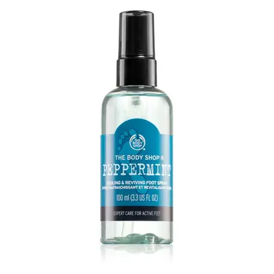 The Body Shop Peppermint Foot Spray Fußspray mit kühlender Wirkung