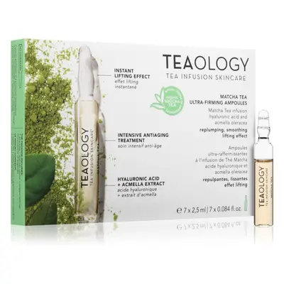 Teaology Anti-Age Matcha Tea Ultra-Firming Ampoules Ampulle spendet spannender Haut Feuchtigkeit