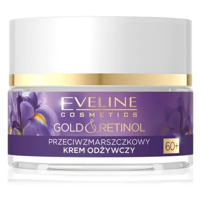 Eveline Cosmetics Gold & Retinol intensiv nährende Creme gegen Falten 60+