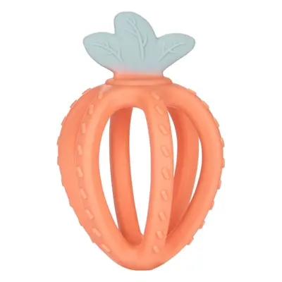 Canpol babies Silicone Sensory Teether Strawberry Orange Beißring Orange 3m+