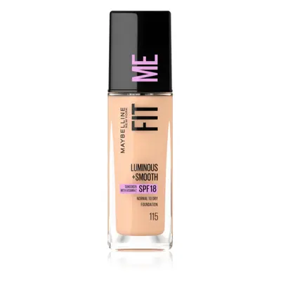 MAYBELLINE NEW YORK Fit Me! Flüssiges Make-Up für klare und glatte Haut Farbton Classic Ivory