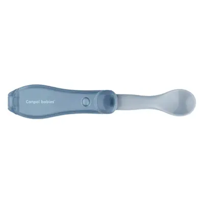 Canpol babies Travel Spoon faltbarer Reiselöffel Blue