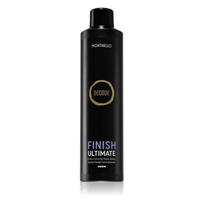 Montibello Decode Finish Ultimate Spray Haarspray mit extra starkem Halt widerstandsfähig gegen 