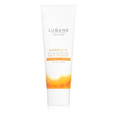 Lumene VALO Nordic-C mineralisches Bräunungsfluid für das Gesicht SPF