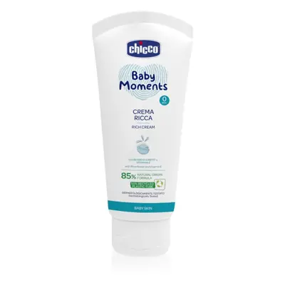 Chicco Baby Moments Rich Cream nährende Crem für Kinder ab der Geburt m+