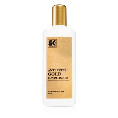 Brazil Keratin Gold Anti Frizz Conditioner regenerierender Conditioner für unnachgiebige und str