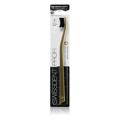 Swissdent Whitening Gold Active Coal Zahnbürste