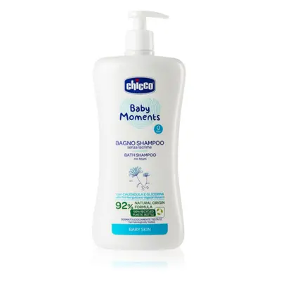 Chicco Baby Moments Bath Shampoo Shampoo für den ganzen Körper für Kinder ab der Geburt