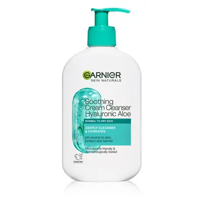 Garnier Skin Naturals Hyaluronic Aloe beruhigende Reinigungscreme mit Hyaluronsäure