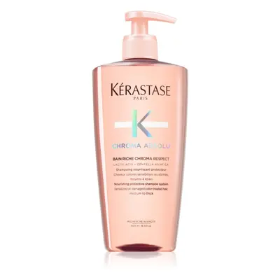 Kérastase Chroma Absolu Bain Riche Chroma Respect Shampoo mit ernährender Wirkung für gefärbtes 