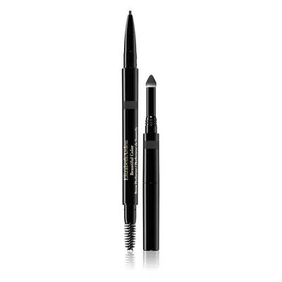 Elizabeth Arden Beautiful Color Brow Perfector automatischer Augenbrauenstift 3in1 Soft Black