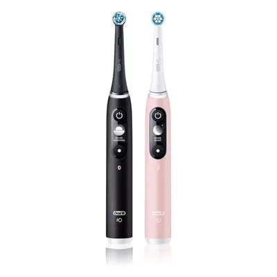 Oral B iO6 elektrische Zahnbürste DUO Black & Pink Sand