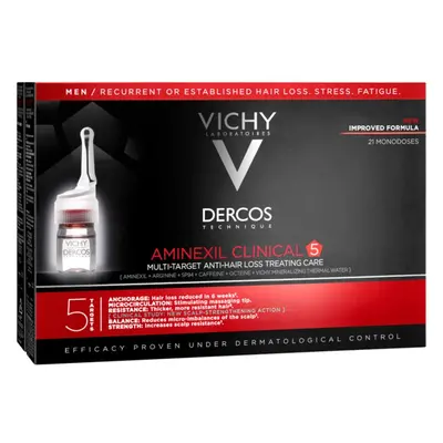 Vichy Dercos Aminexil Clinical gezielte Pflege gegen Haarausfall für Herren